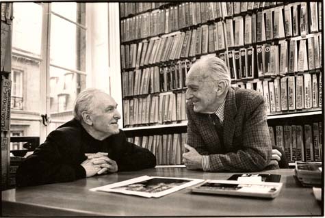 Robert Doisneau et Raymond Grosset rue d'Alger